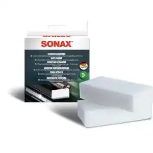Schmutzradierer von SONAX im 2er Set Spezialschwamm für Reinigung