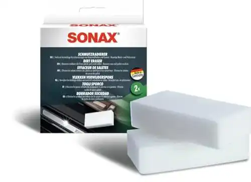 Schmutzradierer von SONAX im 2er Set Spezialschwamm für Reinigung