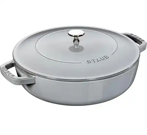 Servierpfanne Staub Gusseisen Bräter, Chistera Tropfenstruktur