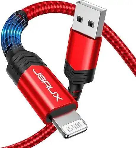 Lightning-Kabel JSAUX iPhone Ladekabel Lightning Kabel 1.8M