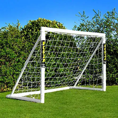 Forza Fußballtor 1,8m x 1,2m Wetterfestes Fußballtor für Garten und Training