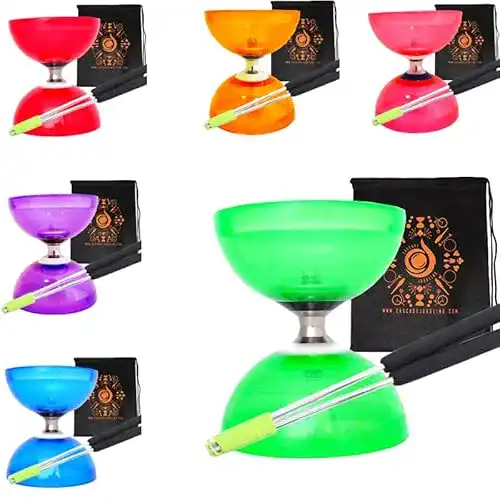 Diabolo Juggle Dream Quarz Dreifachlager-Kupplung Set