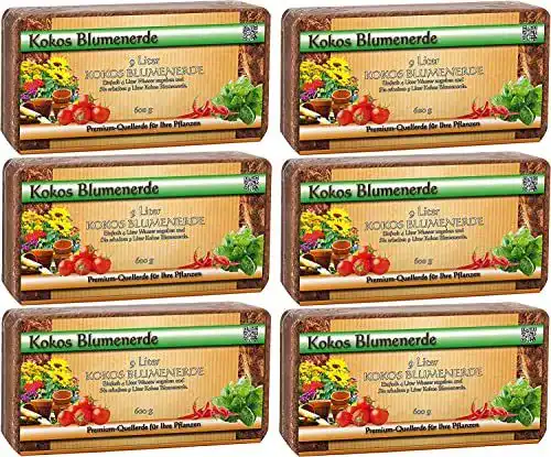 Kokoserde Humusziegel – torffreie Blumenerde für Aussaat und Anzucht
