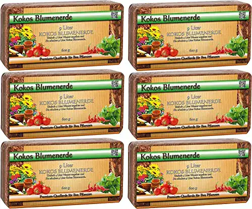 Kokoserde Humusziegel – torffreie Blumenerde für Aussaat und Anzucht