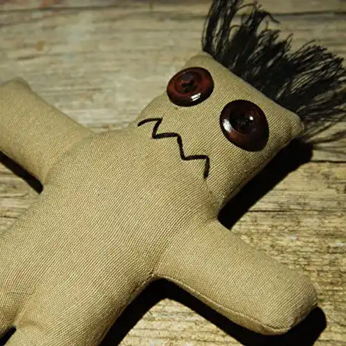 Voodoo-Puppe The Voodoo Shop Darko Doll mit Nadel und Ritual-Anleitung