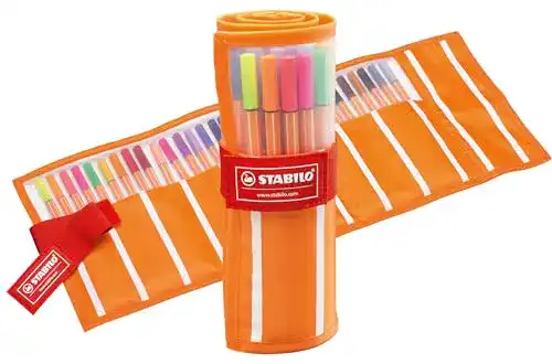 Fineliner Stabilo Point 88, 30er Set für präzises Zeichnen und Schreiben