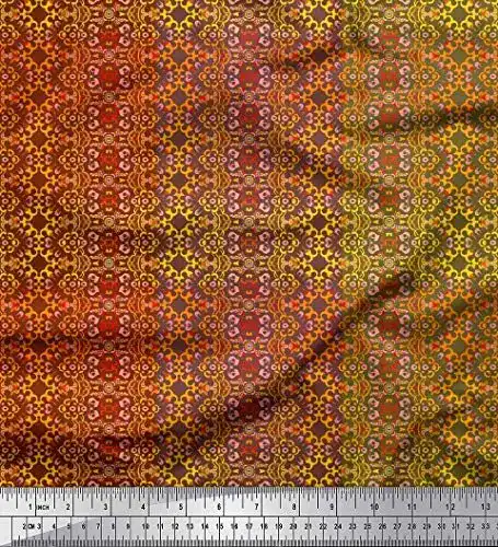 Viskose Stoff Soimoi in Braun Chiffon Gewebe für Modeprojekte