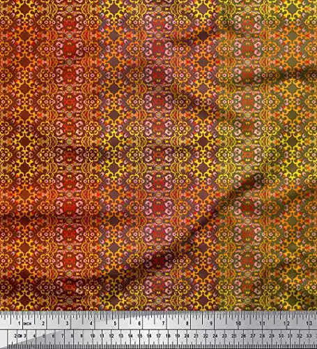 Viskose Stoff Soimoi in Braun Chiffon Gewebe für Modeprojekte