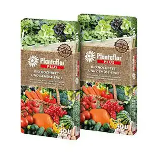 Komposterde Hagafe Plantaflor Plus Bio Hochbeeterde für Gemüse