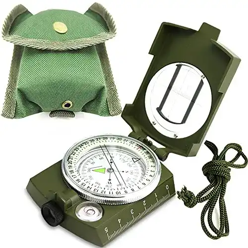 Wasserdichter Militärkompass für Wanderungen und Outdoor-Aktivitäten
