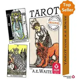 Tarotkarten Königsfurt-Urania Premium Tarot A.E. Waite Pocketformat