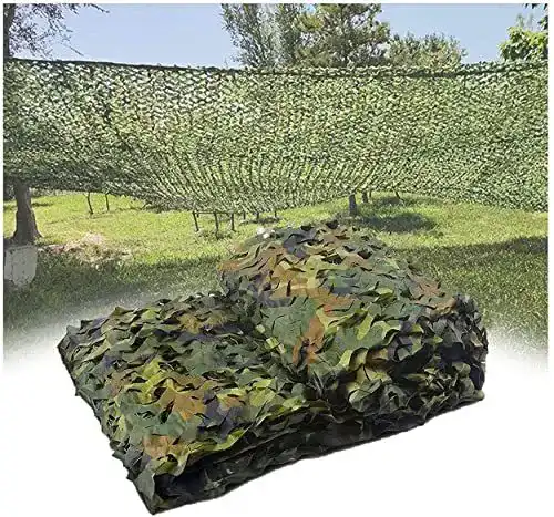 Tarnnetz Gassnake für die Jagd in Grün/Braun – Verschiedene Größen verfügbar