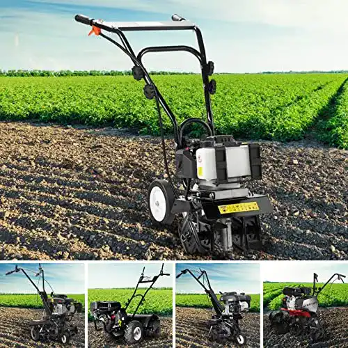 Benzin Gartenfräse von BRAST mit 2,6 PS Motorleistung
