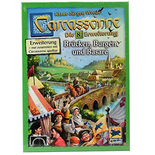 Carcassonne Erweiterungen von Hans im Glück Brücken und Händler
