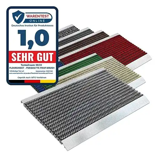 Schmutzfangmatte Floordirekt PRO für Innen und Außen
