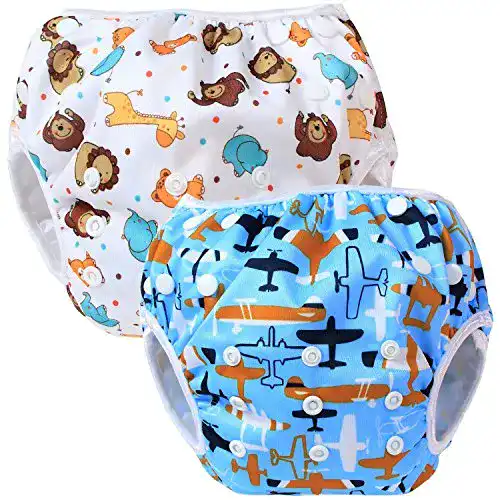 Teamoy Baby Schwimmwindeln Verstellbare Schwimmwindel für Kinder
