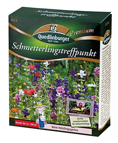 Blumenwiese Samen Quedlinburger Saatgut für Schmetterlinge