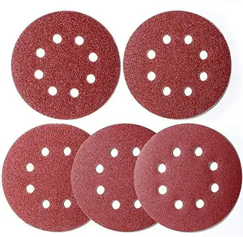 Schleifscheiben 125 mm AniSqui 100 Stück für Exzenterschleifer