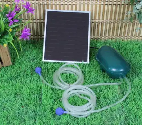 Teichbelüfter Wehmann Solar Power Doppelbelüfterpumpe 200 l/h