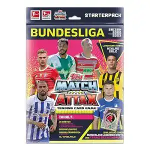 Fußballkarten Match Attax Topps Bundesliga 2022/23 Starterpack