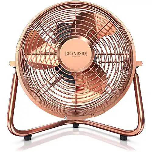 Brandson Ventilator im Retro Stil Windmaschine für effektive Kühlung