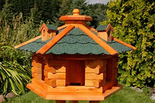 Vogelhaus groß von Deko-Shop-Hannusch mit Bitumschindeln