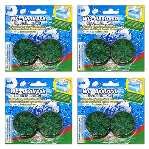 Wasserkastenwürfel HAC24 8 Stück WC Deofresh Spülkasten Tabs