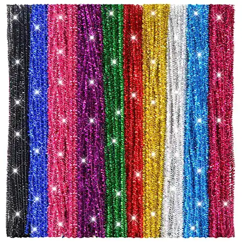 Pfeifenreiniger Toaob 100 Stück Bunte Chenilledraht 30 cm