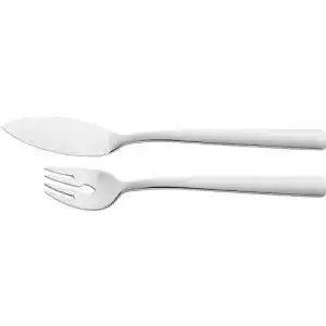 Fischbesteckset Zwilling, 2-teiliges Dinner-Set aus Edelstahl