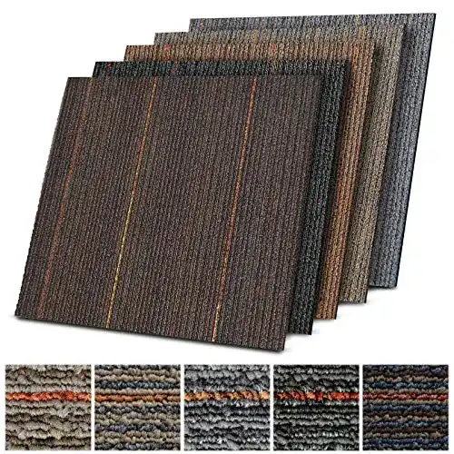 Teppichfliesen Casa Pura Design Berlin 50×50 cm selbstliegend, 1 m²