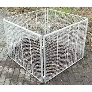 Metallkomposter Baumarktplus 100 x 100 x 80 cm feuerverzinkt