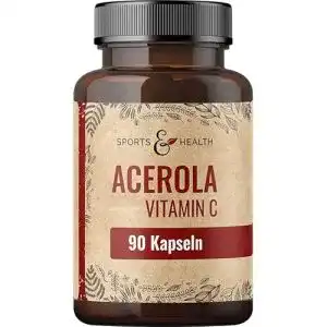 Acerola Kapseln von CDF Sports & Health Solutions mit 750 mg Vitamin C