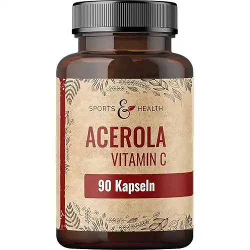 Acerola Kapseln von CDF Sports & Health Solutions mit 750 mg Vitamin C