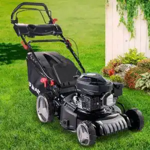 Benzin Rasenmäher mit Antrieb von Brast 46 cm Schnittbreite, 3,5 kW