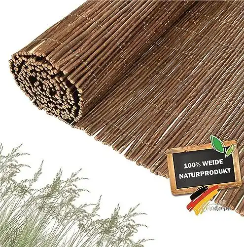 Balkon Sichtschutz Coradoma Weidenmatte in verschiedenen Größen