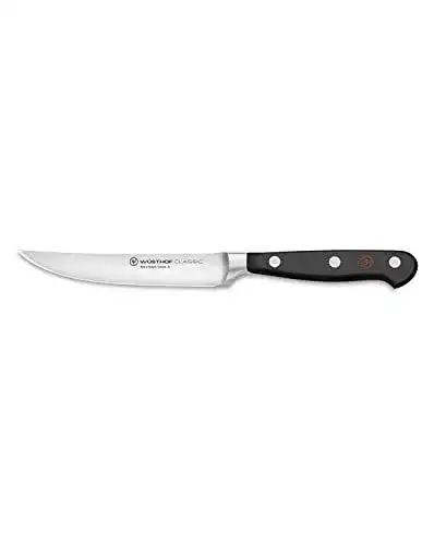 Wüsthof Classic Steakmesser 12 cm, Schwarz