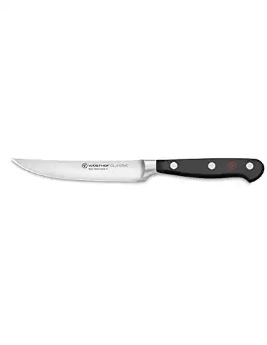 Wüsthof Classic Steakmesser 12 cm, Schwarz