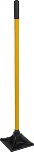 Erdstampfer Roughneck aus Glasfaser, 20,3 x 20,3 cm, 5,4 kg
