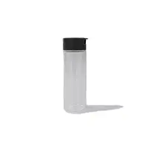 Quetschflasche Tupperware Durchblick 360 ml schwarz für Ketchup und Soßen