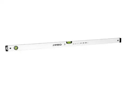Messlatte PRO 600 Wasserwaage 120cm mit 2% Gefälle
