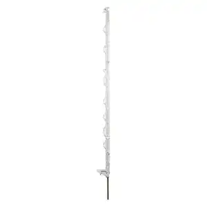 Weidezaunpfähle Horizont Kunststoff 10 Stück, Höhe 108 cm