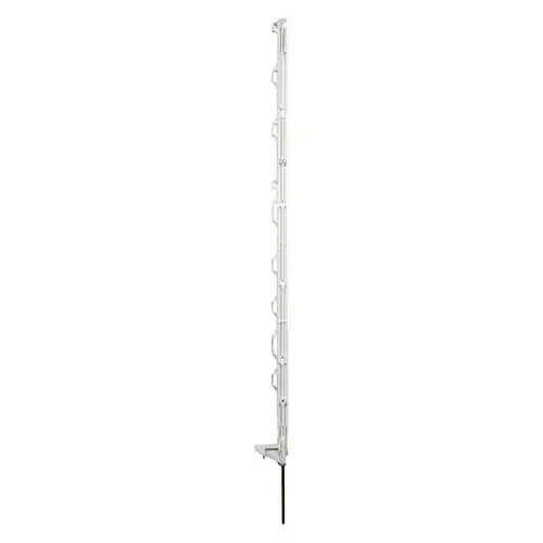 Weidezaunpfähle Horizont Kunststoff 10 Stück, Höhe 108 cm
