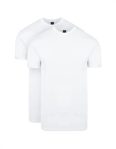 Herren T-Shirt Suitable Obra mit Rundhalsausschnitt in Weiß