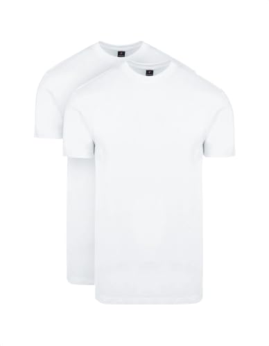 Herren T-Shirt Suitable Obra mit Rundhalsausschnitt in Weiß