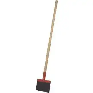 Stoßscharre Triuso Universal Federstahl 150x150x1mm rot lackiert