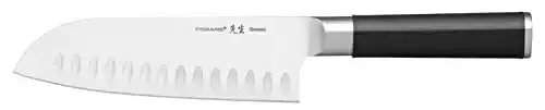 Fiskars Santoku-Messer mit Kullen, Gesamtlänge 29,5 cm