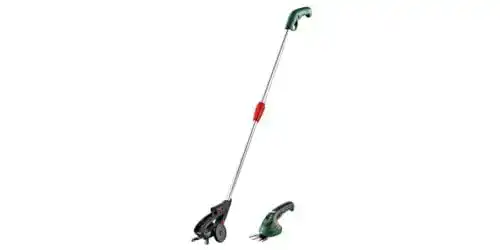 Rasenkantenschneider Bosch Home and Garden Akku-Grasscheren Set