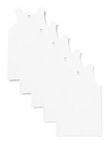 Fruit of the Loom Herren Regular Fit Unterhemd 5er-Pack