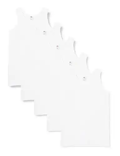 Fruit of the Loom Herren Regular Fit Unterhemd 5er-Pack