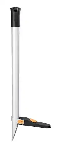 Fiskars Blumenzwiebelpflanzer Xact mit Aluminiumstiel und Trittfläche